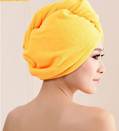 Absorbent Hair Dryer Towel Cap