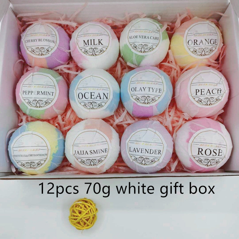 Gift Box Essential Oil Bath Bomb