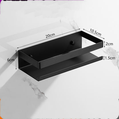 Stainless Steel Square Frame Bathroom Shower Rack