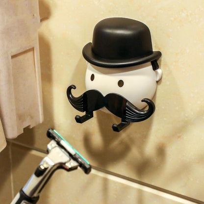 Monopoly Punch-free Wall Hanging Shaver Holder