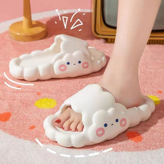 Cloud Home And Bathroom Slippers