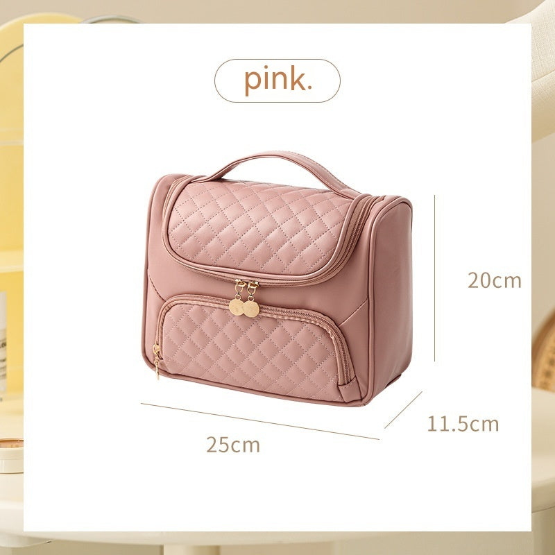Minimalistic Classy Large Portable Cosmetic Bag