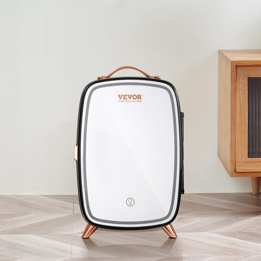 Vevor 6L Skincare Mini Fridge With LED Light