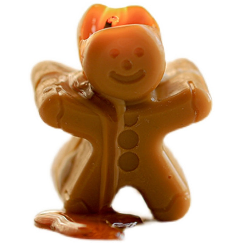 Homemade Gingerbread Christmas Scented Candles