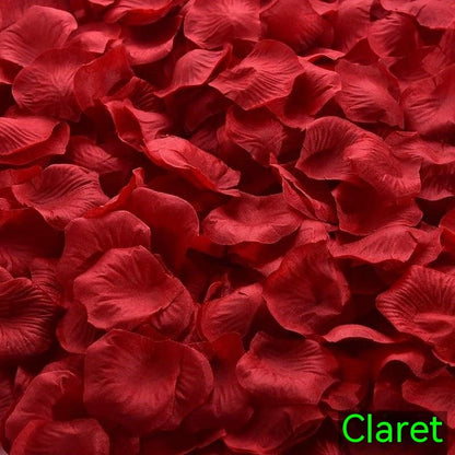 Rose Petals Hand-Sprinkling Romantic Atmosphere