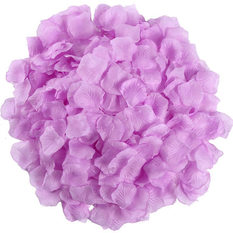 Rose Petals Hand-Sprinkling Romantic Atmosphere