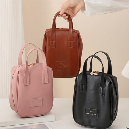 Ins Fashion Shell-shaped Stylish Top-Handle Cosmetic Bag