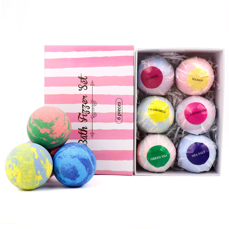 Natural Aromatherapy Essential Bath Bomb Set