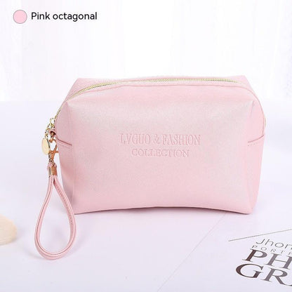 LVGUO & Fashion Collection Leather Waterproof Cosmetic Bag