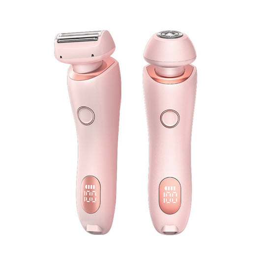 2 In 1 Rechargeable Women Body Hair Removal Razor Epilator