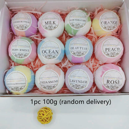 Gift Box Essential Oil Bath Bomb
