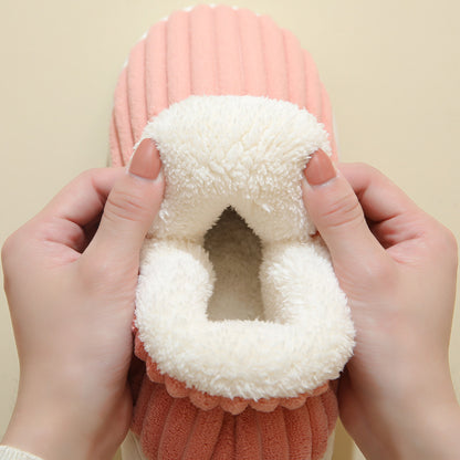 Classy Stripe Slipper Shoes