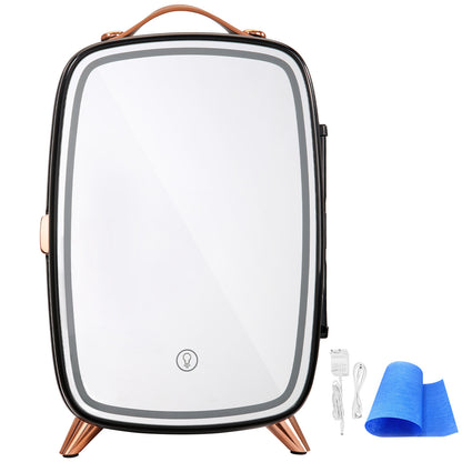 Vevor 6L Skincare Mini Fridge With LED Light
