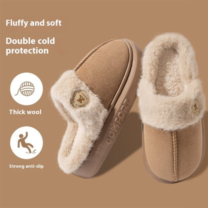 Cute Classy Plush Fluffy Indoor Slippers