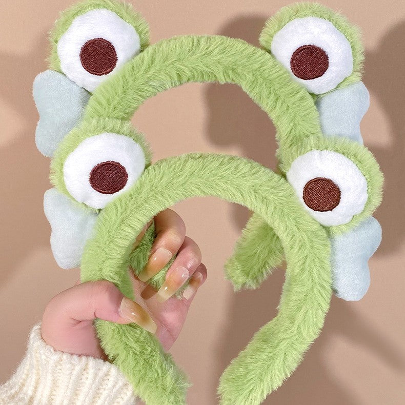 Plush Frog Headband