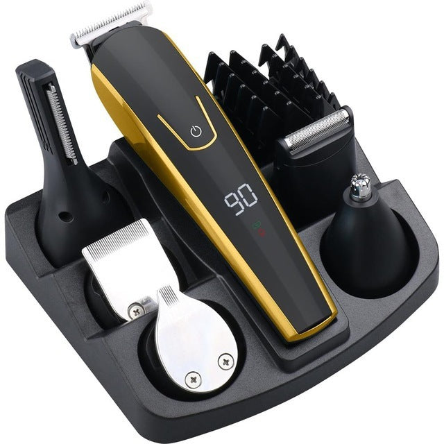 Hair Trimmer Electric Clipper Beard Shaver Set