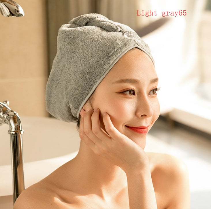 Absorbent Hair Dryer Towel Cap