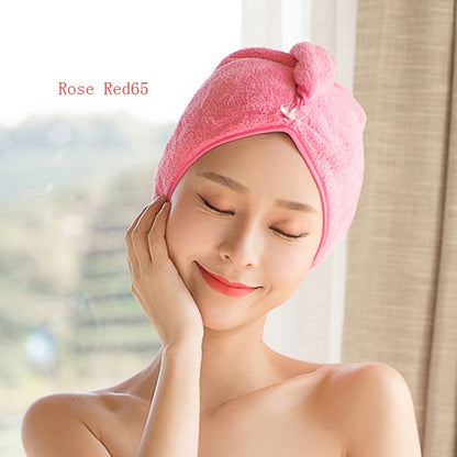 Absorbent Hair Dryer Towel Cap
