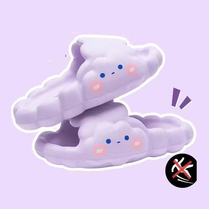 Cloud Home And Bathroom Slippers