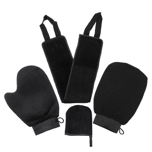Exfoliating and Tanning Mitt Applicator 4 In 1 Set