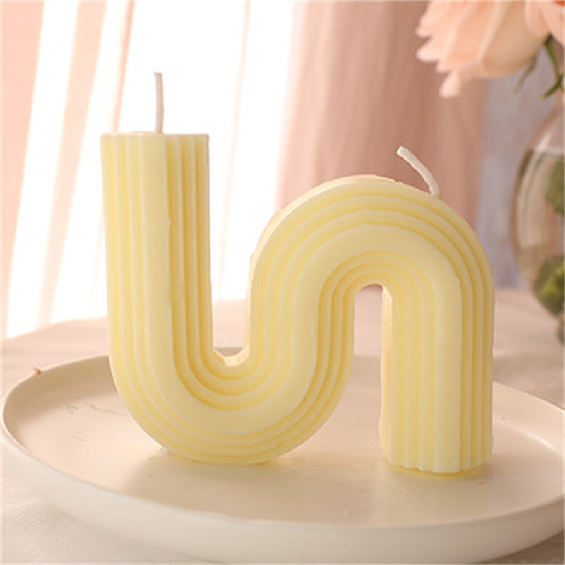 Fashion Art Geometric Handmade Scented Candles