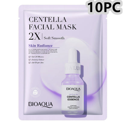 Collagen, Centella Asiatica, Hyaluronic Acid, and Vitamin C Sheet Mask