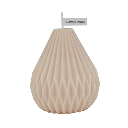 Handmade Nordic Style Lined Pear Shaped Scented Candles