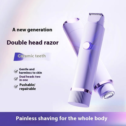 Women's Double-headed Lady Shaver Trimmer