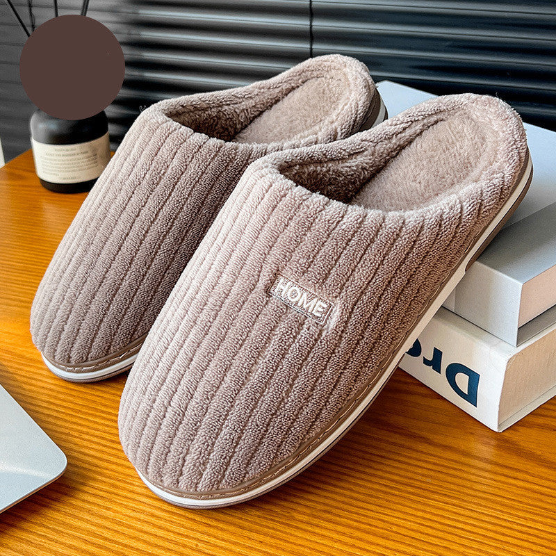 HOME Simple Plush Cotton Indoor Slippers