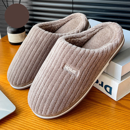 HOME Simple Plush Cotton Indoor Slippers