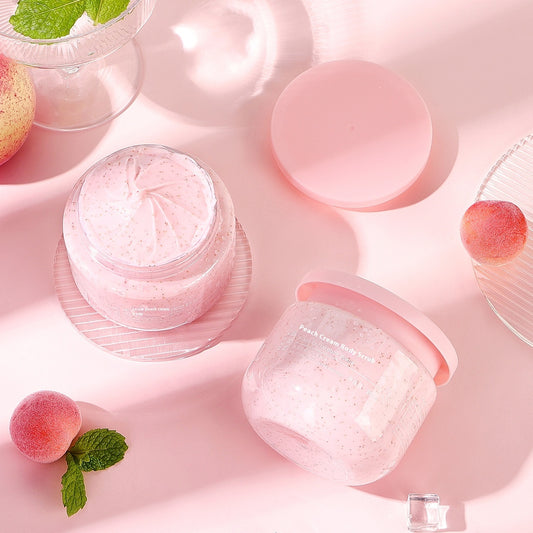 Peach Butter Cream Body Scrub