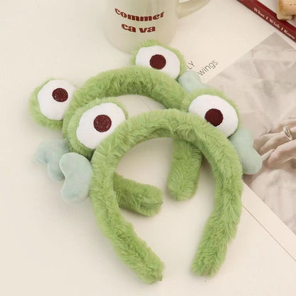Plush Frog Headband