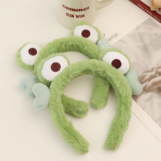 Plush Frog Headband