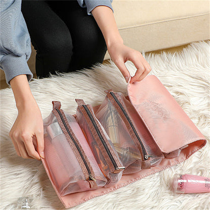 Quality Detachable 4 In 1 Cosmetic Bag