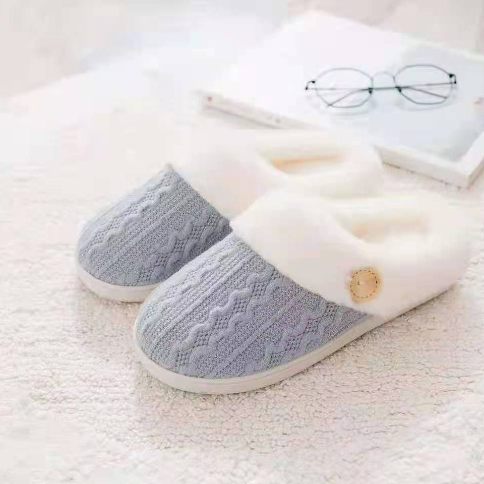 Classy Knit Woolen Indoor Slippers