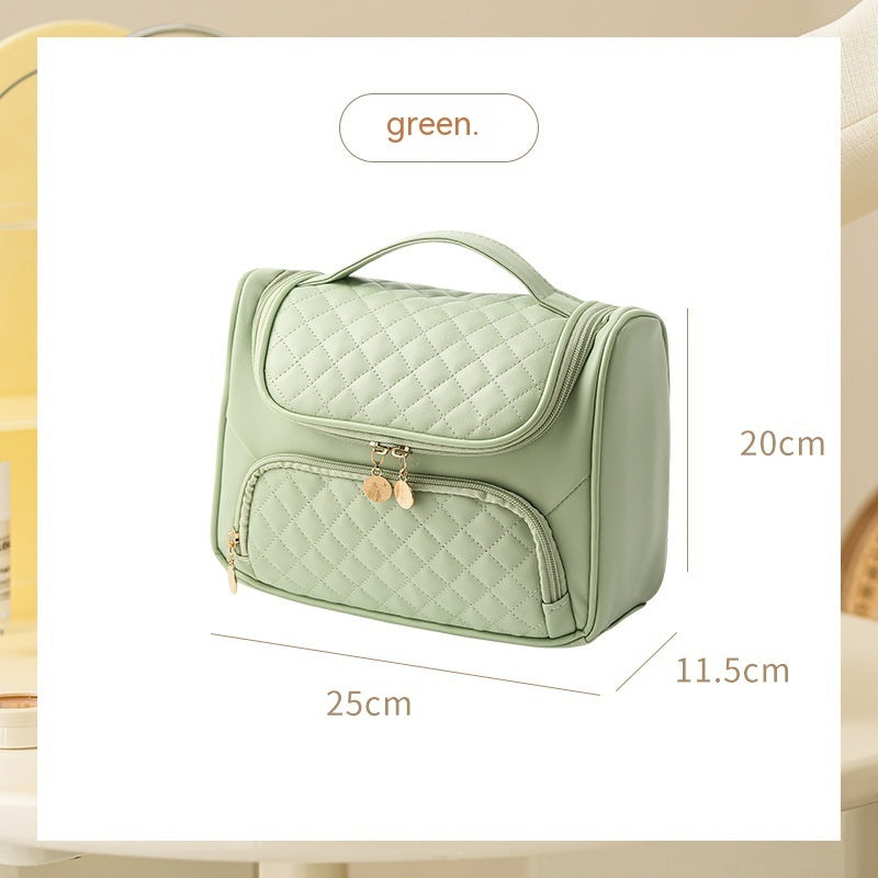 Minimalistic Classy Large Portable Cosmetic Bag