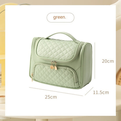 Minimalistic Classy Large Portable Cosmetic Bag