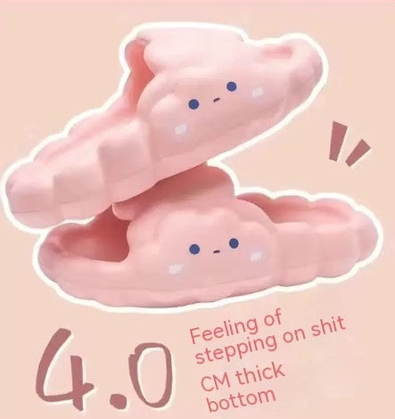 Cloud Home And Bathroom Slippers