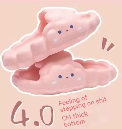 Cloud Home And Bathroom Slippers