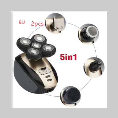 5 In 1 Men Multifunctional Rechargeable Electric Shaver
