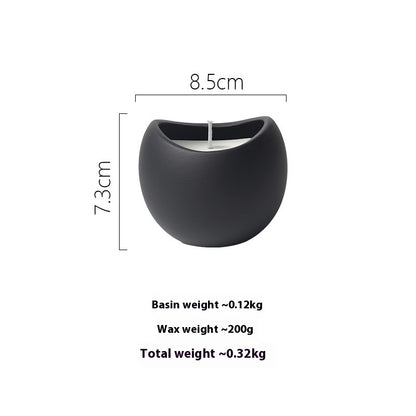 Ceramic Minimalist Creative Ornament Candle Cups