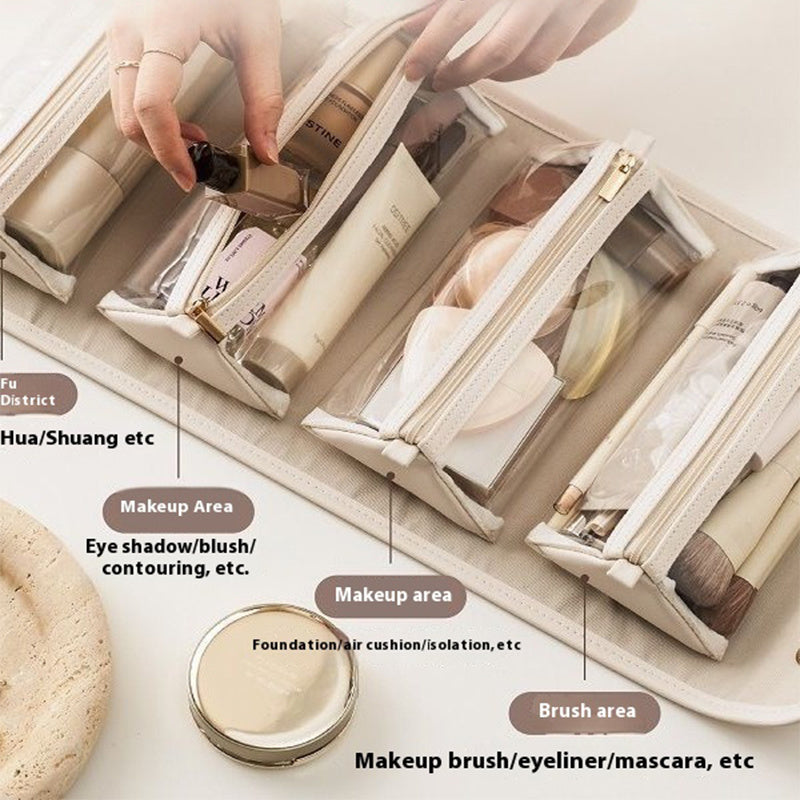 Urban Simplicity Large Waterproof Folding Cosmetic Bag