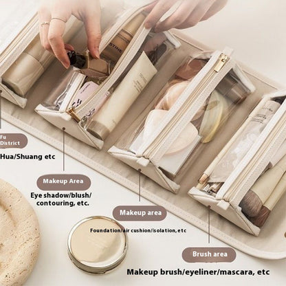 Urban Simplicity Large Waterproof Folding Cosmetic Bag