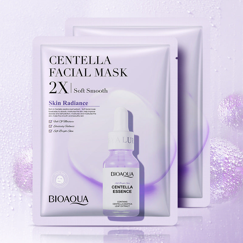 Collagen, Centella Asiatica, Hyaluronic Acid, and Vitamin C Sheet Mask
