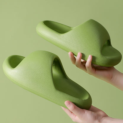 Soft Candy Color Loaf Indoor Slippers