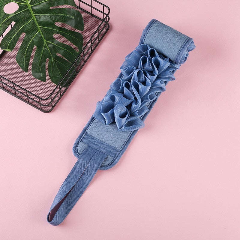 Double-sided Loofah Bath Towel And Gloves