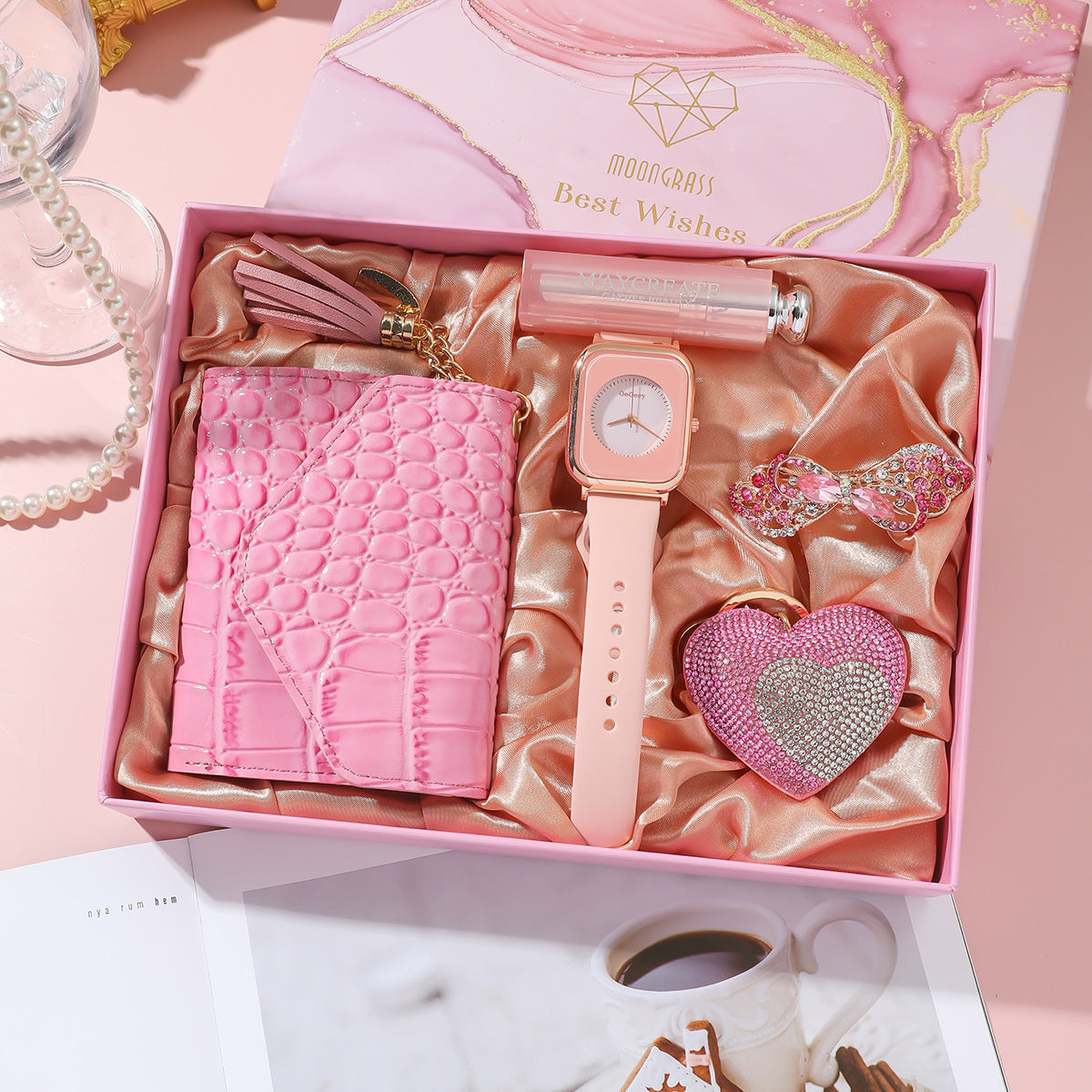 Ladies Classy Pink Gift Set
