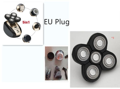 5 In 1 Men Multifunctional Rechargeable Electric Shaver
