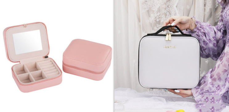 NiceLand Smart LED With Mirror Cosmetic Bag