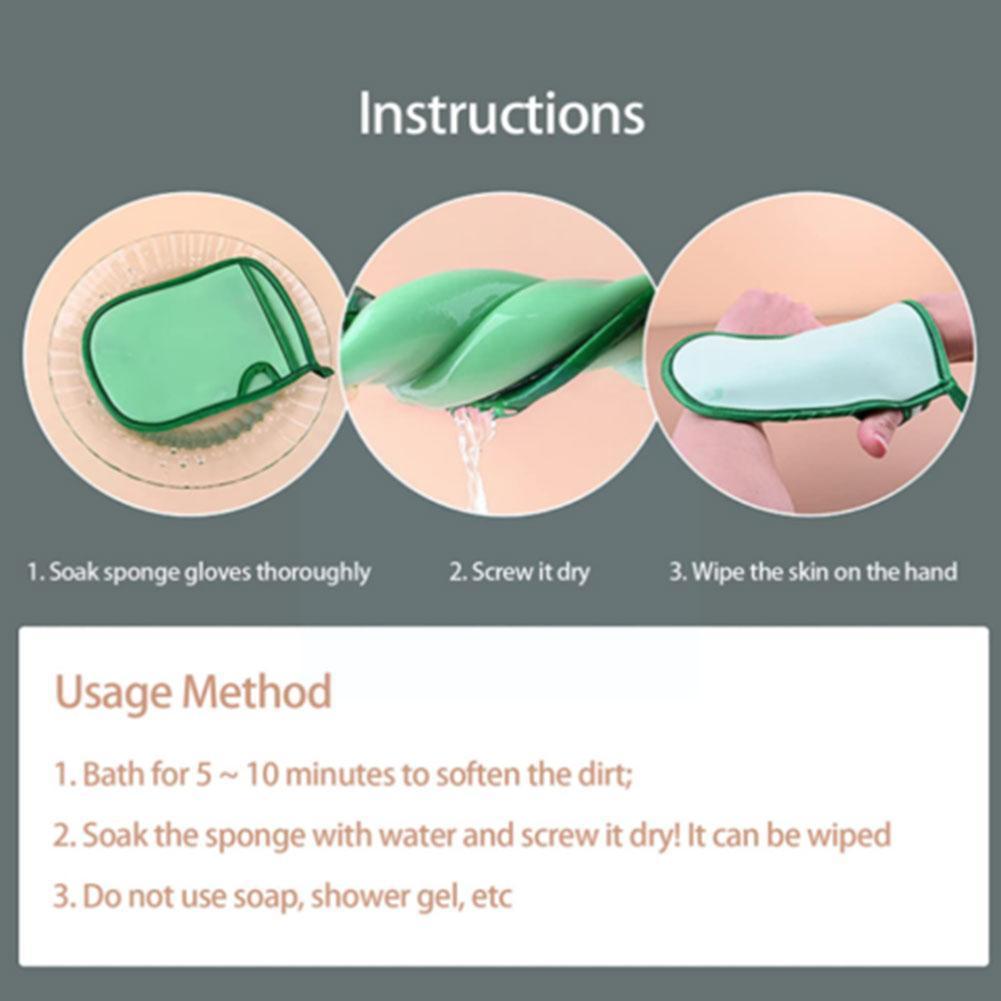 Two-sided Shower Bath Spa Glove Exfoliator